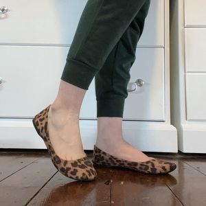 Leopard Print Flats